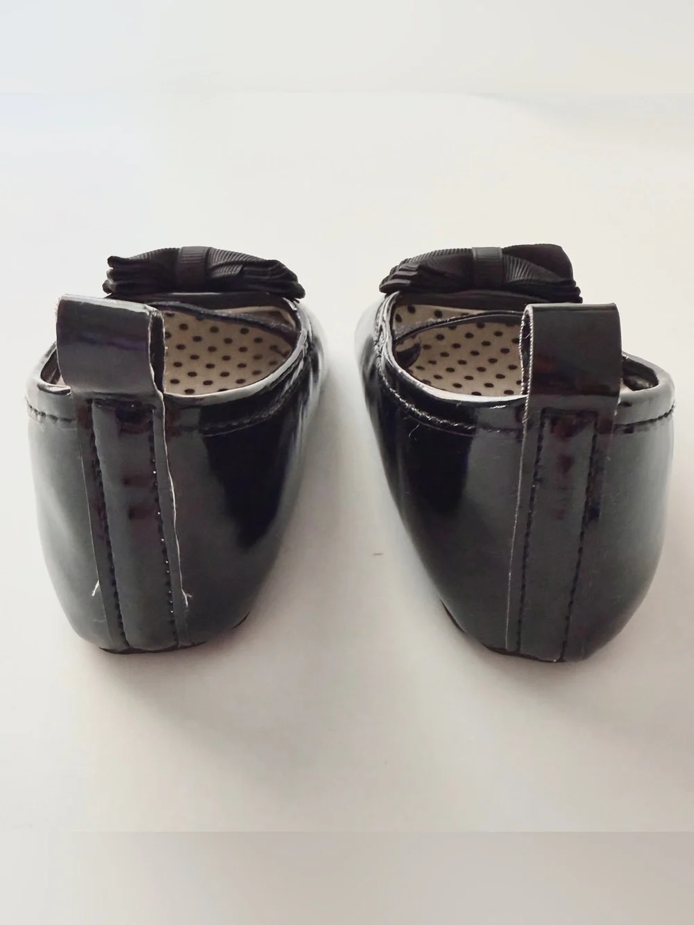 Carter's Baby Girl Black Patent Bow Mary Jane Walker Shoes - Size 3